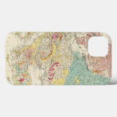 Geologische kaart Europa Case-Mate iPhone Case (Achterkant (horizontaal))