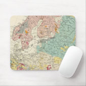 Geologische kaart Europa Muismat (Met muis)