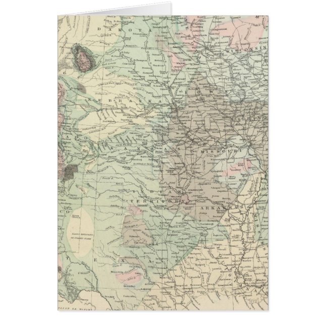 Geologische kaart van de Verenigde Staten (Voorkant)