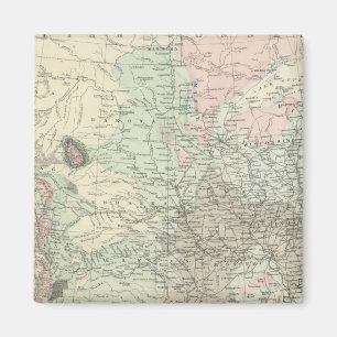 Geologische kaart van de Verenigde Staten Magneet