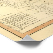 Geologische kaart van de Verenigde Staten Poster (Hoek)