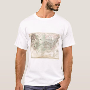 Geologische kaart van de Verenigde Staten T-shirt
