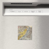 Geologische kaart van Edinburgh Magneet (Insitu (Vaatwasser))