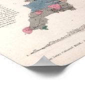 Geologische kaart van Engeland Poster (Hoek)