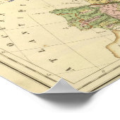 Geologische kaart van Europa Poster (Hoek)