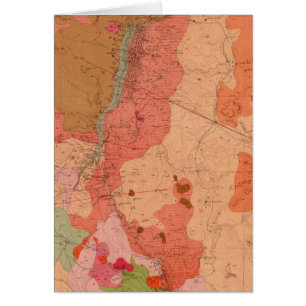 Geologische kaart van het district Washoe