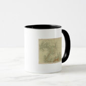 Geologische kaart van het zuiden mok (Voorkant rechts)