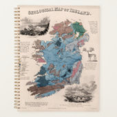 Geologische kaart van Ierland Planner (Voorkant)