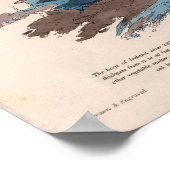 Geologische kaart van Ierland Poster (Hoek)