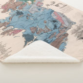 Geologische kaart van Ierland Sherpa Deken (3/4)