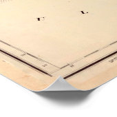  geologische kaart van Louisiana (1882) Poster (Hoek)