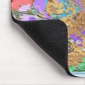 Geologische kaart van Mars Mousepad Muismat (Hoek)
