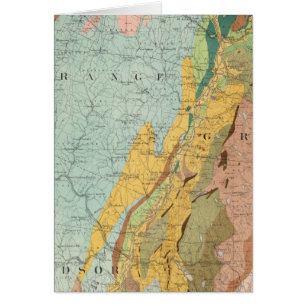 Geologische kaart van New Hampshire 2
