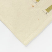 Geologische kaart van New Hampshire 2 Fleece Deken (Hoek)