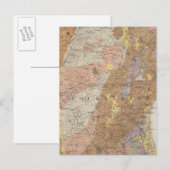 Geologische kaart van New Hampshire 4 (Voorkant / Achterkant)