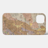 Geologische kaart van New Hampshire 4 Case-Mate iPhone Case (Achterkant (horizontaal))