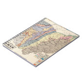 Geologische kaart van Ohio Notitieboek (Linkerzijde)