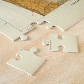  Geologische kaart van San Francisco (1908) Legpuzzel (Zijkant)