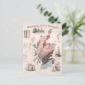 Geologische kaart van Schotland (Staand voorkant)