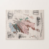 Geologische Kaart van Schotland (1850) Legpuzzel (Horizontaal)