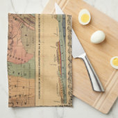 Geologische kaart van Tennessee (1866) Theedoek (Quarter Fold)