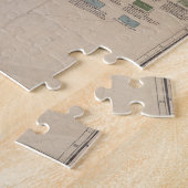  Geologische Kaart van Texas (1920) Legpuzzel (Zijkant)