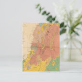 Geologische kaart van Utah (Staand voorkant)