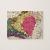 Geologische kaart van Wisconsin Legpuzzel (Horizontaal)