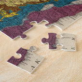 Geologische kaart van Wisconsin Legpuzzel (Zijkant)