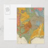 Geologische kaart VS (Voorkant / Achterkant)