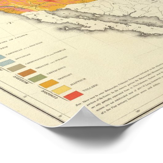 Geologische kaart VS Poster (Hoek)