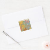 Geologische kaart VS Vierkante Sticker (Envelop)