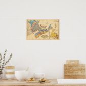 Geologische kaart, zeeprovincies poster (Keuken)