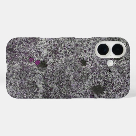 Geologische Natuur Granite Rock roze details Case-Mate iPhone Case (Achterkant (horizontaal))
