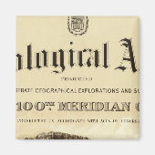 Geologische pagina Titel atlas Magneet (Voorkant)