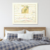 Geologische profielen van Duitsland in het algemee Canvas Afdruk (Insitu (Slaapkamer))