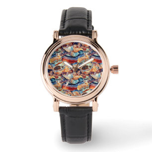 Geologische sedimentatie textuur horloge