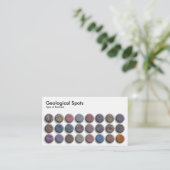 Geologische spots 02 - Linen Visitekaartje (Staand voorkant)