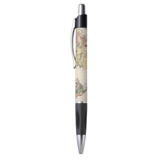 Geologische structuur van het wereldbol pen (Top (Verticaal))