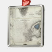 Geologische verschijnselen metalen ornament (Links)