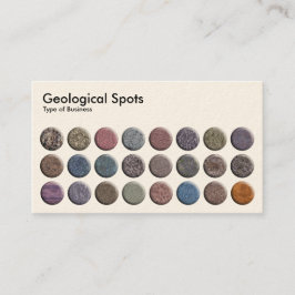Geologische Vlekken - Crème Visitekaartje