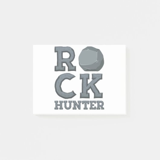 Geologist Geologist Rock Hunter Post-it® Notes (Voorkant)