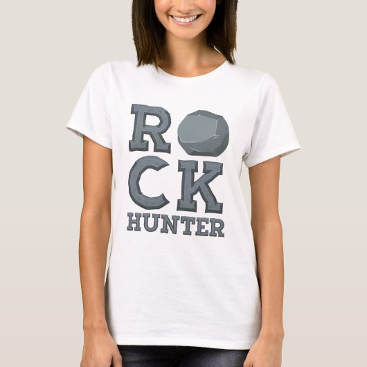 Geologist Geologist Rock Hunter T-shirt (Voorkant)