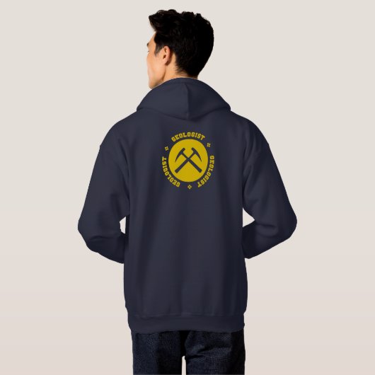 Geologist Hoodie (Achterkant volledig)