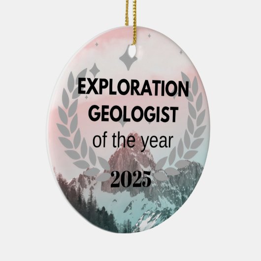 Geologist Keramisch Ornament (Rechts)