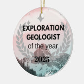 Geologist Keramisch Ornament (Links)