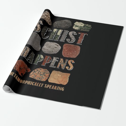 Geologist Mineral Geode Rock Collector Geology Cadeaupapier (Uitgerold)