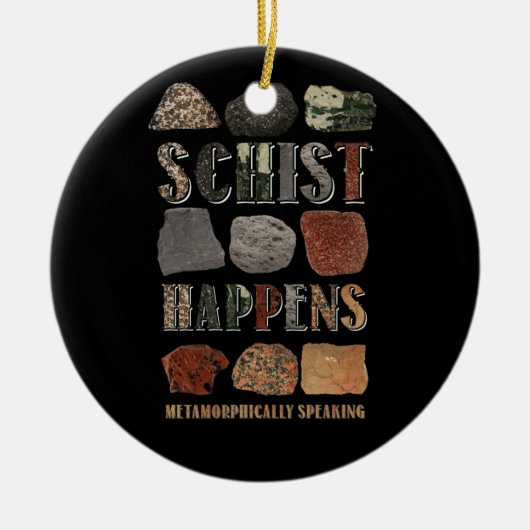 Geologist Mineral Geode Rock Collector Geology Keramisch Ornament (Voorkant)