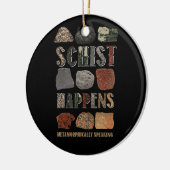 Geologist Mineral Geode Rock Collector Geology Keramisch Ornament (Links)