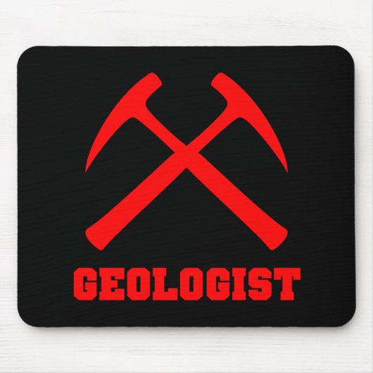 Geologist Mousepad Muismat (Voorkant)